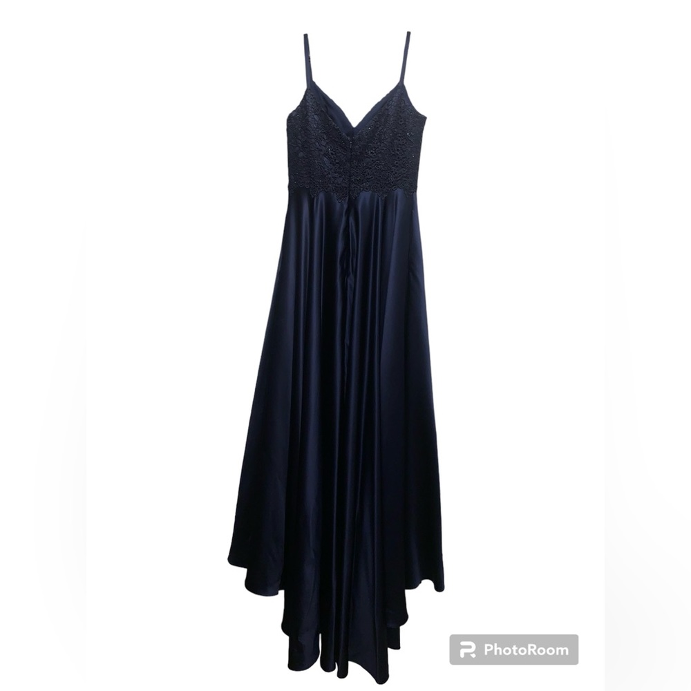 Navy Blue Grad/Prom Dress - Picture 4 of 4